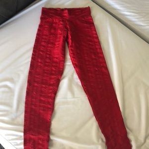 Booty by Brabants red leggings